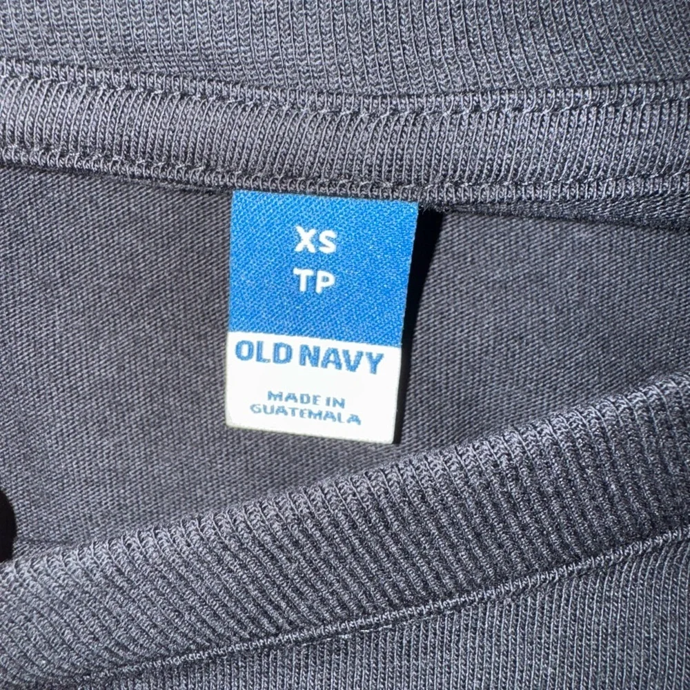 Old Navy Crew Neck Black T-Shirt Dress - Picture 5 of 5